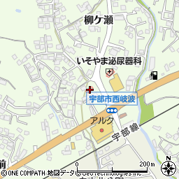 山口県宇部市西岐波山村前1551周辺の地図