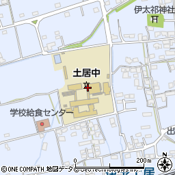 愛媛県四国中央市土居町土居376周辺の地図