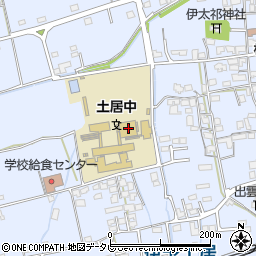 愛媛県四国中央市土居町土居352周辺の地図