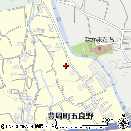 愛媛県四国中央市豊岡町五良野7周辺の地図
