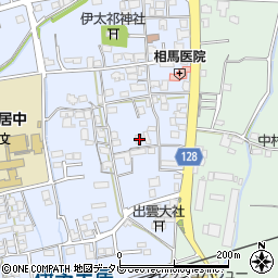 愛媛県四国中央市土居町土居232周辺の地図