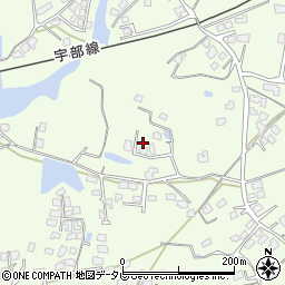 山口県宇部市西岐波吉田670周辺の地図