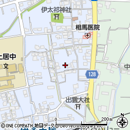 愛媛県四国中央市土居町土居215周辺の地図