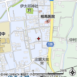 愛媛県四国中央市土居町土居231周辺の地図