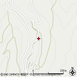 愛媛県四国中央市新宮町上山8196周辺の地図