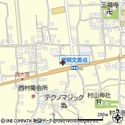 讃岐うどん製麺 土居店周辺の地図