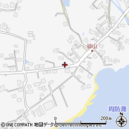 山口県宇部市東岐波4722-16周辺の地図