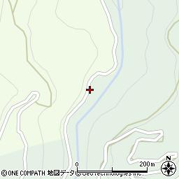 徳島県三好市山城町八千坊717周辺の地図