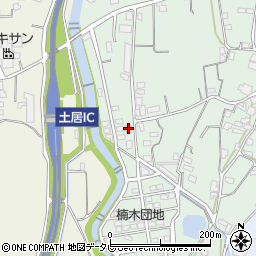 愛媛県四国中央市豊岡町長田1539-1周辺の地図
