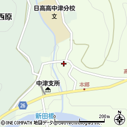 和歌山県日高郡日高川町高津尾112周辺の地図