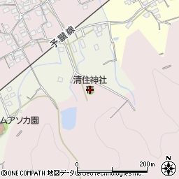 清住神社周辺の地図