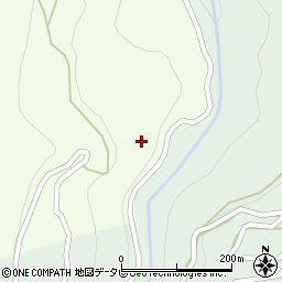 徳島県三好市山城町八千坊700周辺の地図