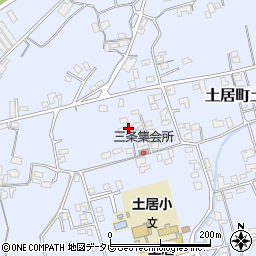 愛媛県四国中央市土居町土居2086周辺の地図