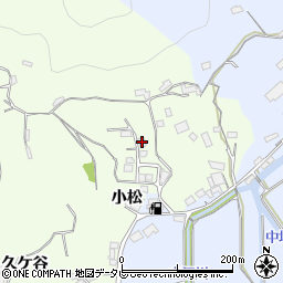 徳島県小松島市櫛渕町（小松）周辺の地図