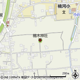 楠木神社周辺の地図