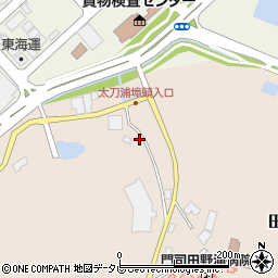 福岡県北九州市門司区田野浦1034周辺の地図