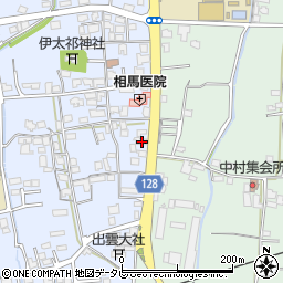 愛媛県四国中央市土居町土居241周辺の地図