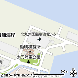 福岡県北九州市門司区太刀浦海岸72周辺の地図