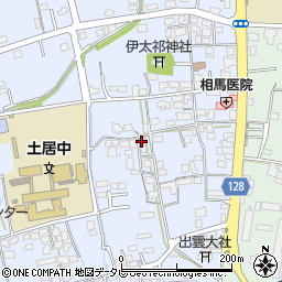 愛媛県四国中央市土居町土居330周辺の地図