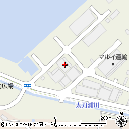 福岡県北九州市門司区太刀浦海岸60-3周辺の地図