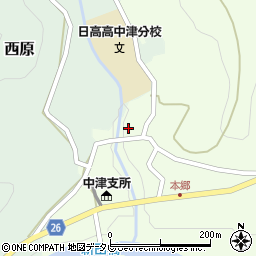 和歌山県日高郡日高川町高津尾56周辺の地図