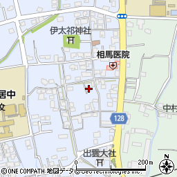 愛媛県四国中央市土居町土居239周辺の地図