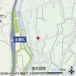 愛媛県四国中央市豊岡町長田1557-7周辺の地図
