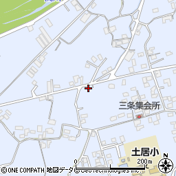 愛媛県四国中央市土居町土居2135周辺の地図