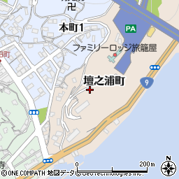 山口県下関市壇之浦町周辺の地図