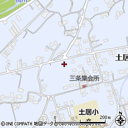 愛媛県四国中央市土居町土居2129周辺の地図