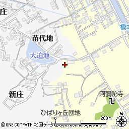山口県柳井市古開作山周辺の地図