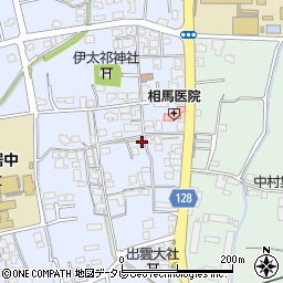 愛媛県四国中央市土居町土居245周辺の地図