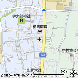 愛媛県四国中央市土居町土居243周辺の地図