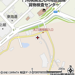 福岡県北九州市門司区田野浦1034-2周辺の地図