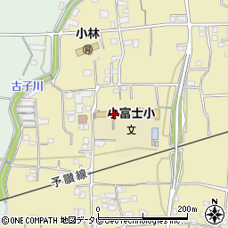 四国中央市役所　土居施設小富士小児童クラブ周辺の地図