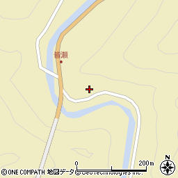 和歌山県田辺市龍神村龍神85-1周辺の地図