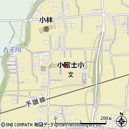 四国中央市立小富士小学校周辺の地図