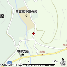 和歌山県日高郡日高川町高津尾64周辺の地図