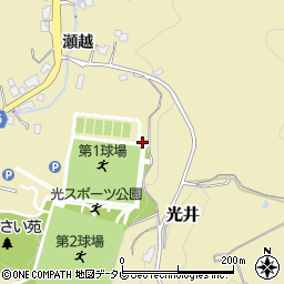 山口県光市光井瀬越391周辺の地図