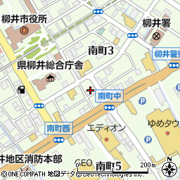 西京銀行柳井支店周辺の地図