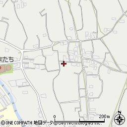 愛媛県四国中央市豊岡町大町周辺の地図