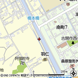 山口県柳井市古開作938周辺の地図