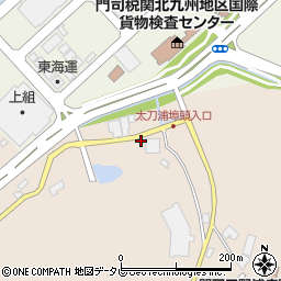 福岡県北九州市門司区田野浦1034-8周辺の地図