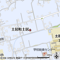 愛媛県四国中央市土居町土居1711周辺の地図