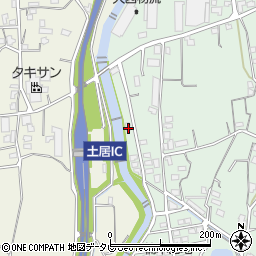 愛媛県四国中央市豊岡町長田1626-28周辺の地図