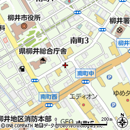 山口県柳井市南町周辺の地図