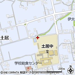 愛媛県四国中央市土居町土居385周辺の地図