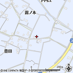 徳島県小松島市立江町露ノ本周辺の地図