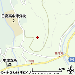 和歌山県日高郡日高川町高津尾88-5周辺の地図