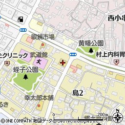 シュープラザチヨダ宇部店周辺の地図